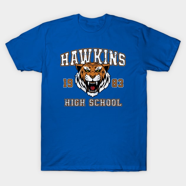 Hawkins High School T-Shirt by SunsetSurf